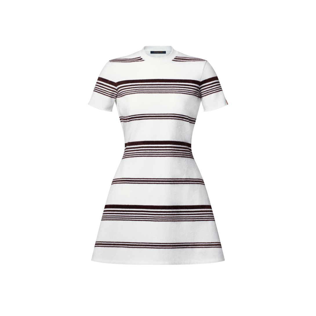 Striped Knit Skater Dress - Ready-to-Wear | LOUIS VUITTON